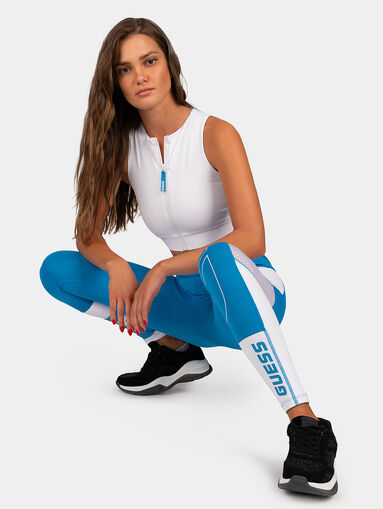CATHERINE sport leggings with white accents - 5