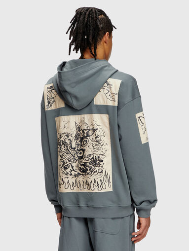 S-BOXT-HOOD-DD unisex sweatshirt  - 5