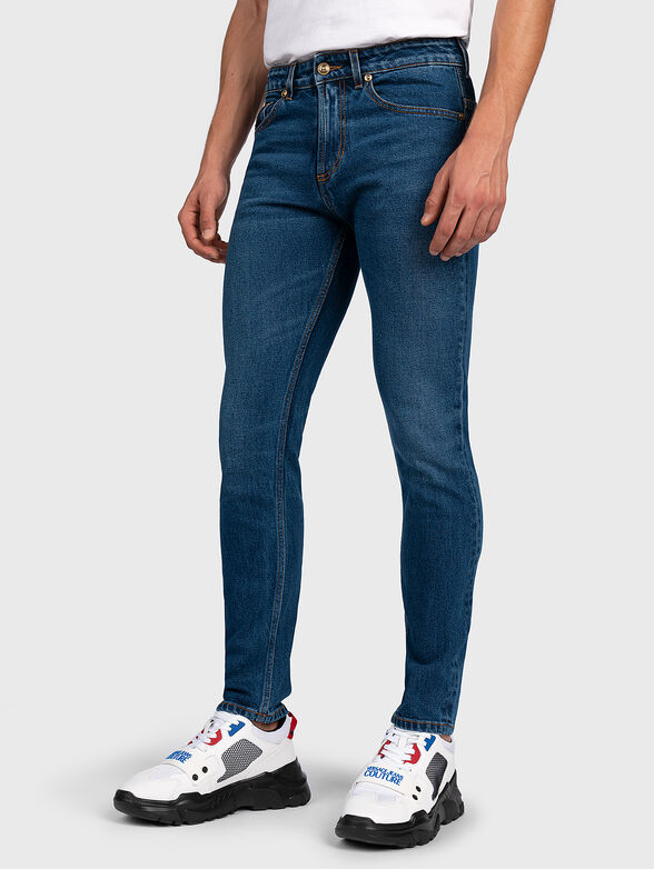 Indigo skinny jeans - 1