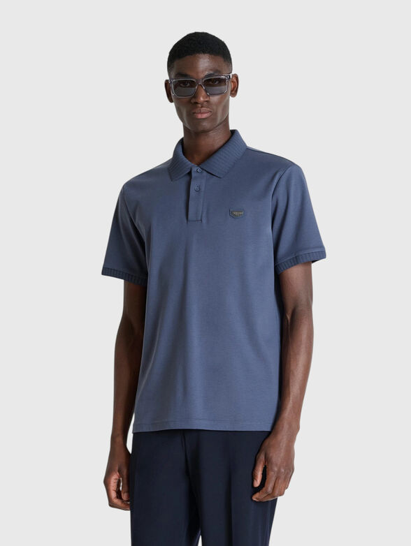 Black polo shirt - 1