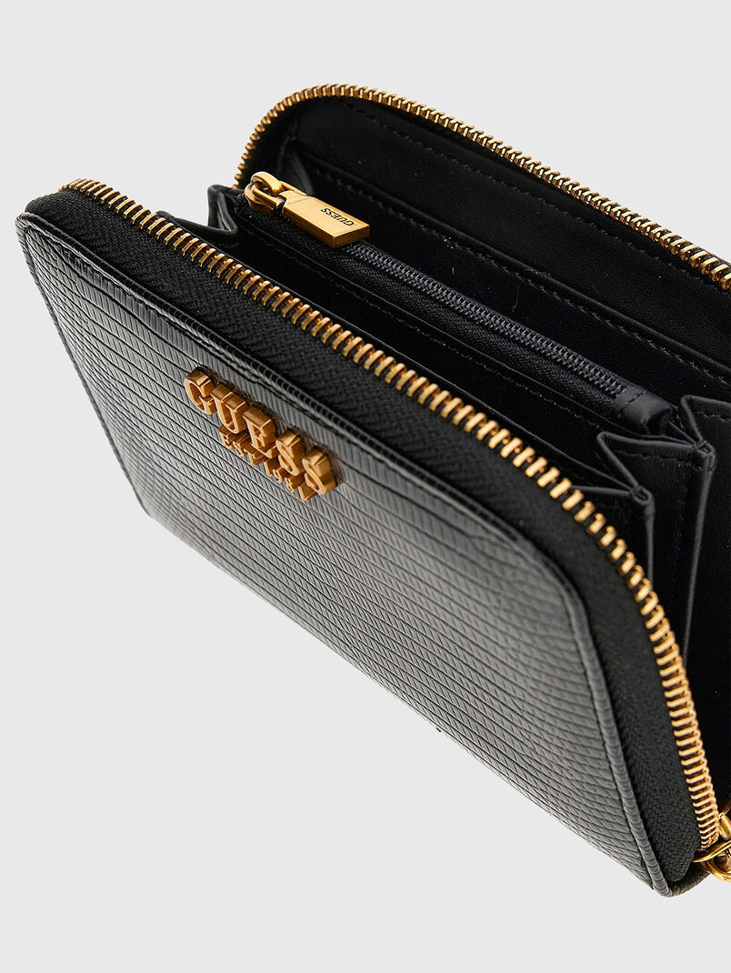 SIBEL wallet with gold logo accent - 3