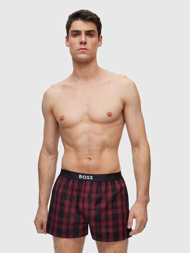 Two-pack boxers with logo waistbands - 5