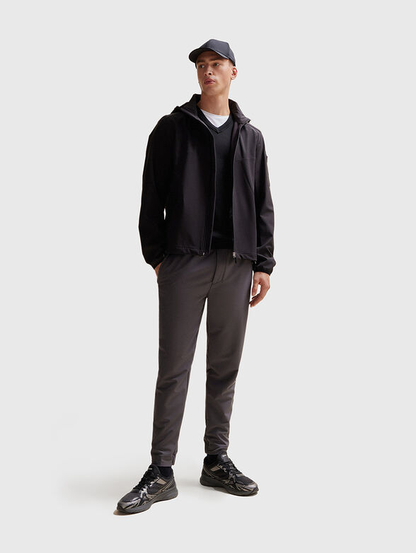 J_ETHEREUM black hooded jacket - 2