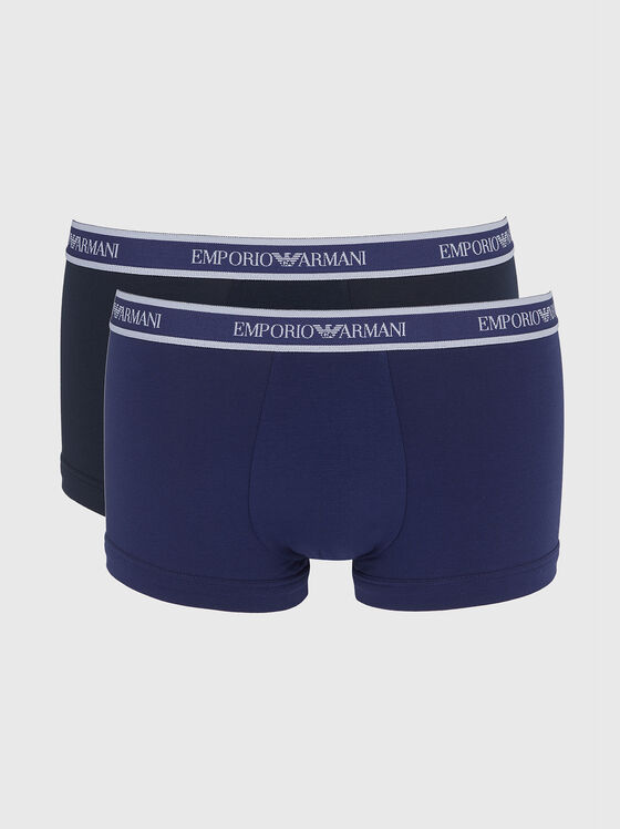 Set of two pairs boxer shorts with logo - 1