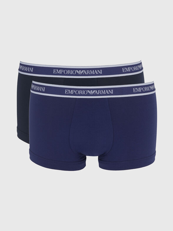 Set of two pairs boxer shorts with logo - 1