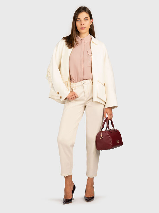 Short coat with accent buttons - 2