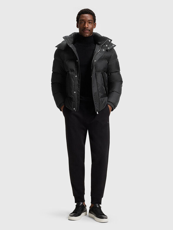 Jacket with removable hood and pockets - 2