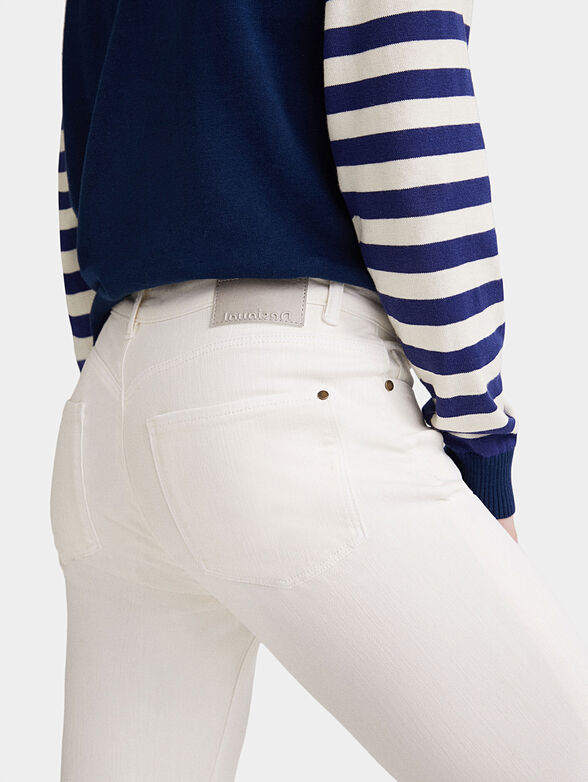 CORE white skinny jeans - 2