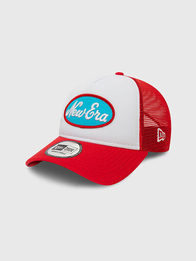 Cap with contrast visor and logo - 4