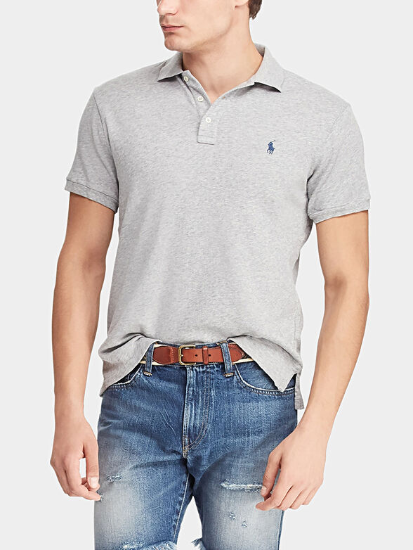 Grey polo-shirt - 3