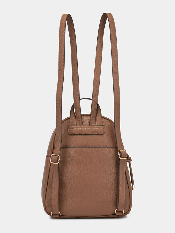 Backpack with metal logo accent - 2