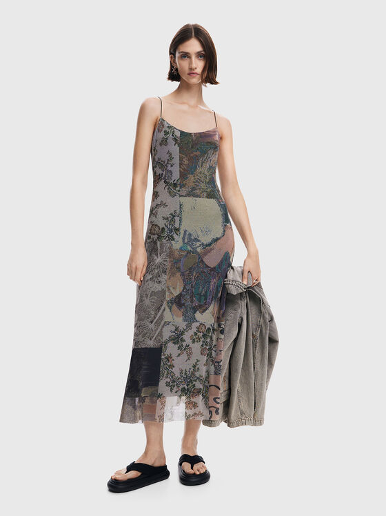 Многоцветна рокля MIAMI - 1