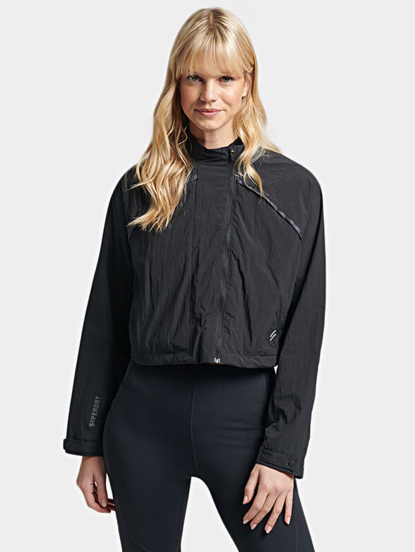 Sports jacket in black color - 1