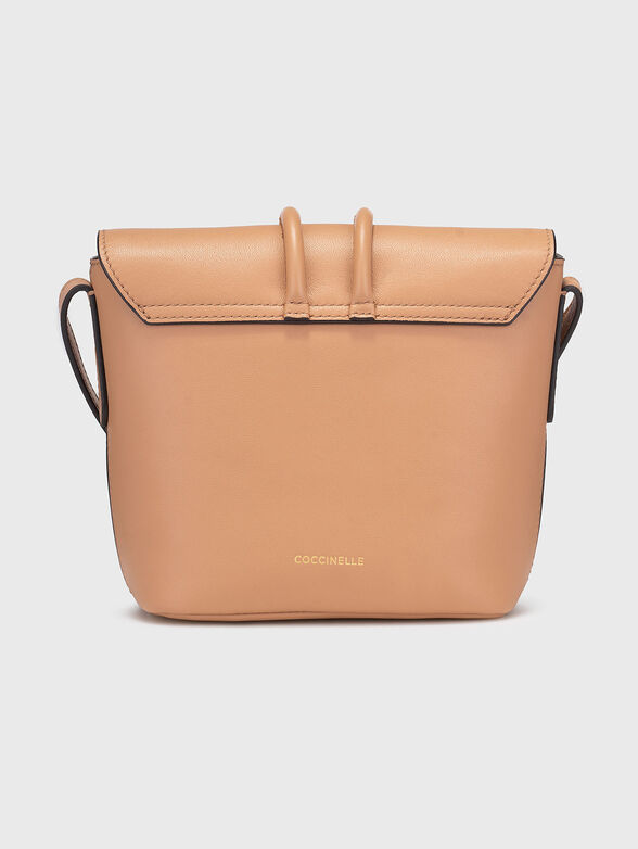 Beige crossbody bag with gold details - 3