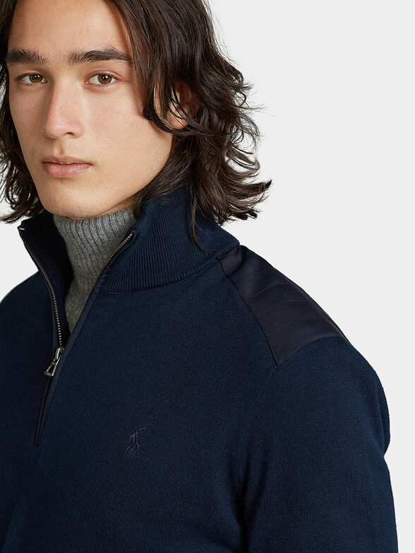 Wool and cashmere sweater - 3