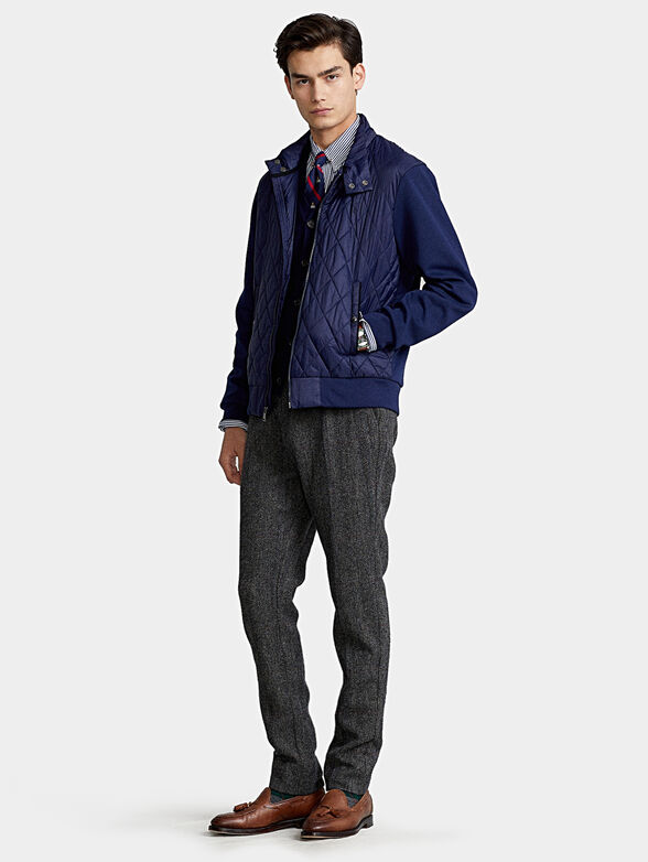 Quilted hybrid jacket - 4