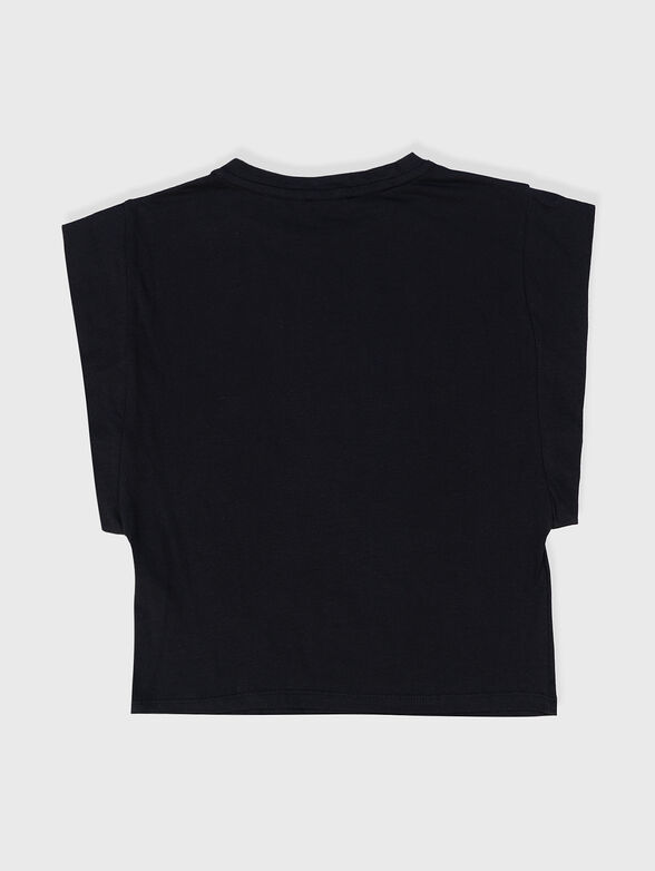 Cotton T-shirt with logo detail - 2
