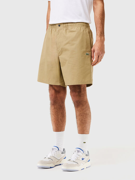 Beige shorts - 1
