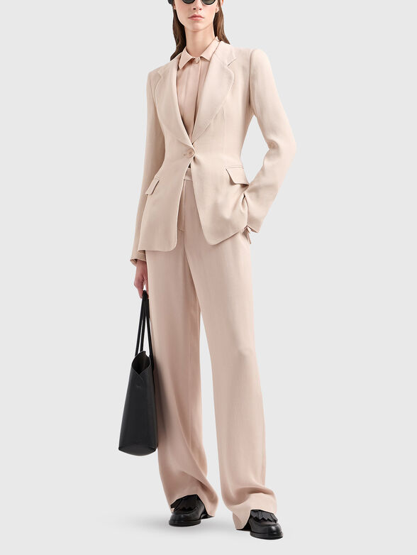 Elegant blazer in ecru - 2