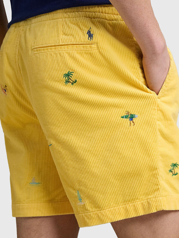 Corduroy shorts - 2