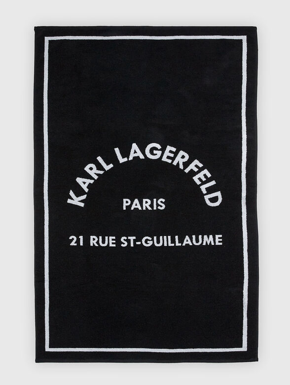 K/RSG beach towel with contrast logo - 1