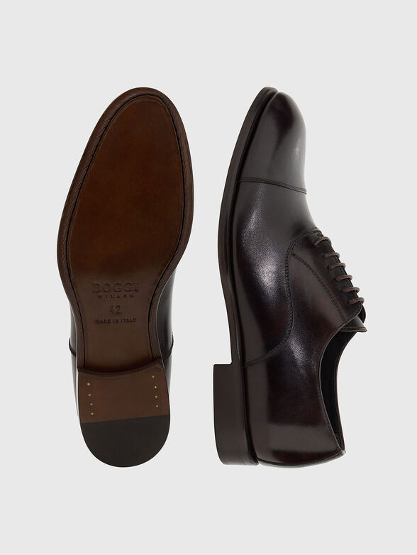 Leather Oxford shoes - 4