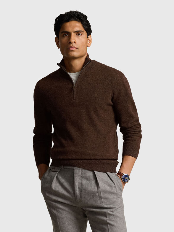 Brown sweater - 1