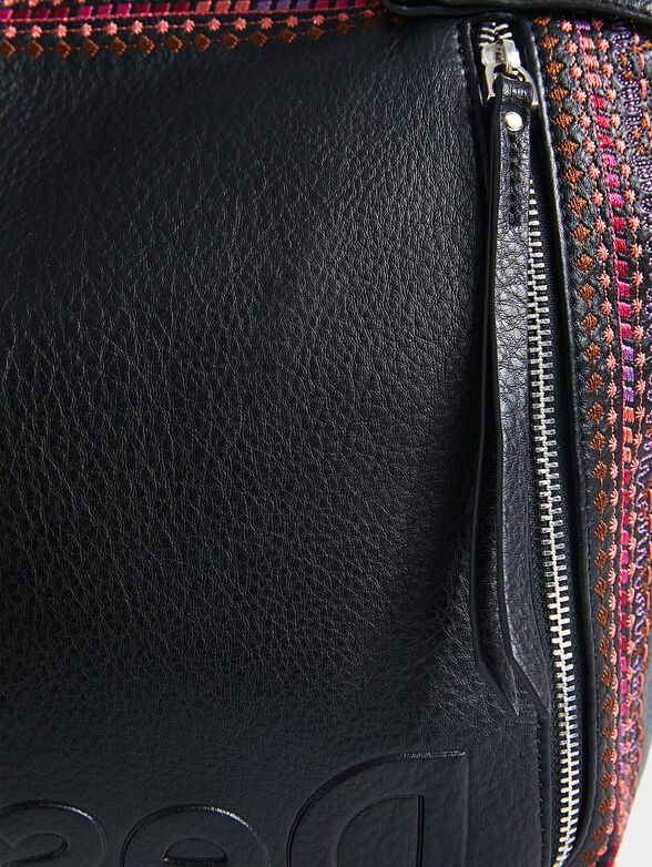 Handbag with embroidered details - 6