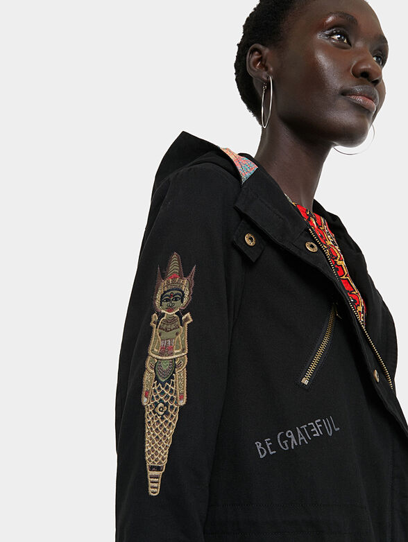 DUNIA Parka with embroidery - 3