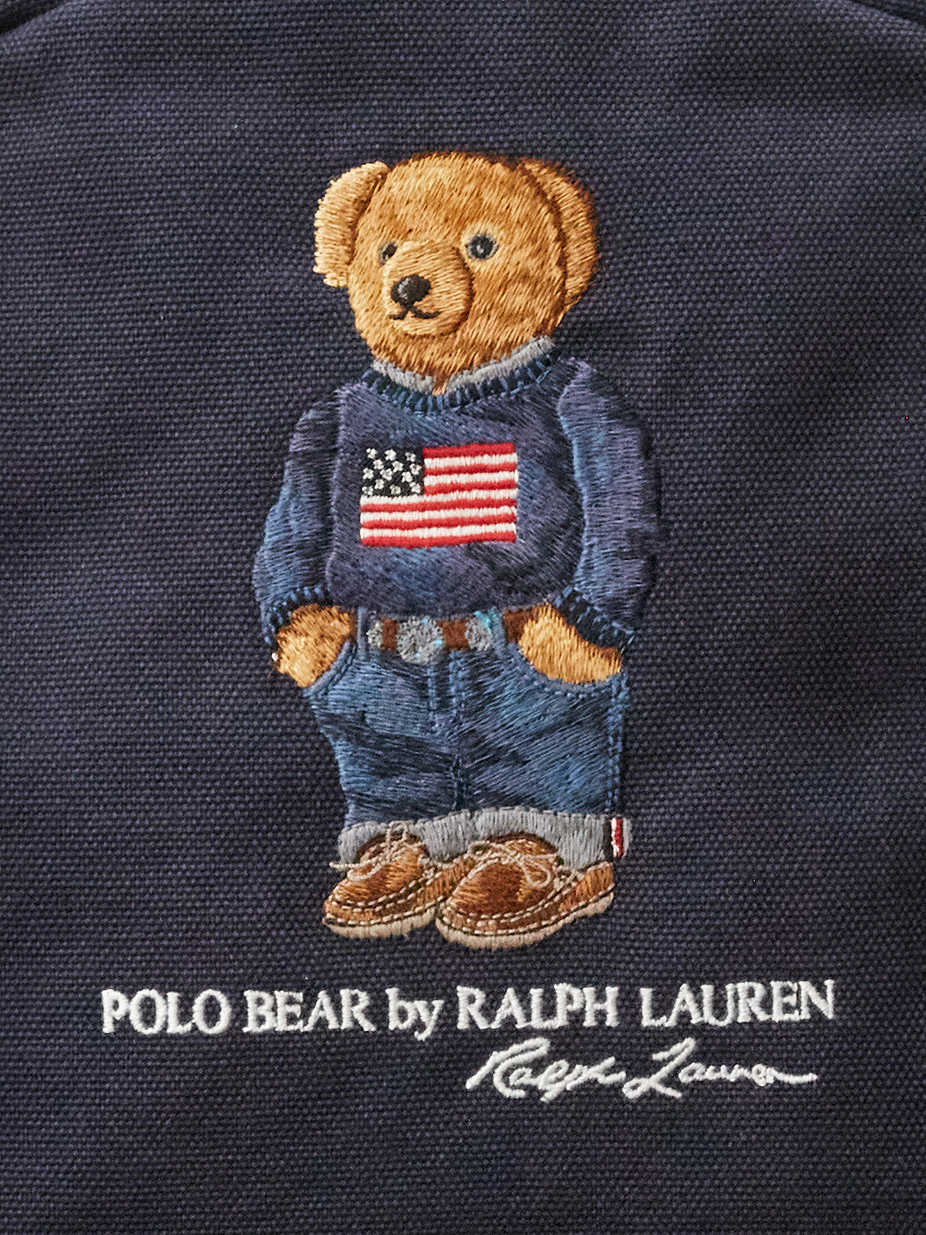 Backpack with Polo Bear embroidery brand POLO RALPH LAUREN Globalbrandsstore en