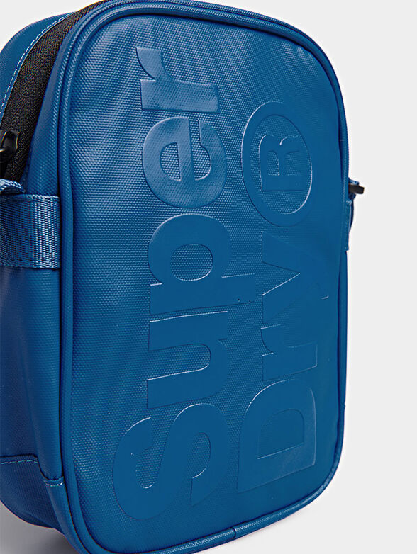 Crossbody bag with embossed logo accent - 3