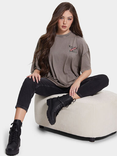 BALLON GIRL oversized T-shirt - 3