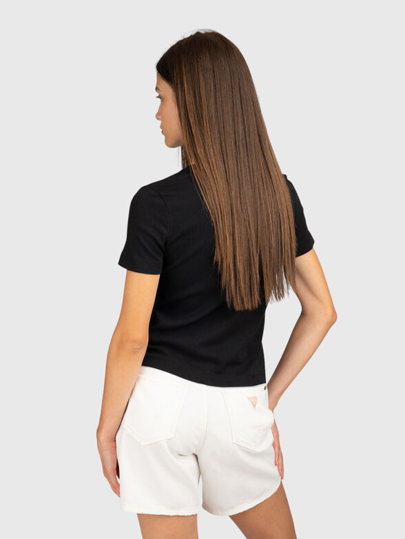 T-shirt with a triangular logo - 3