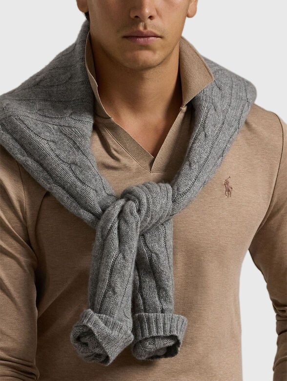 Brown polo shirt - 4