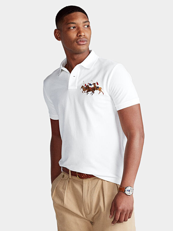 Polo-shirt with embroidered logo - 3