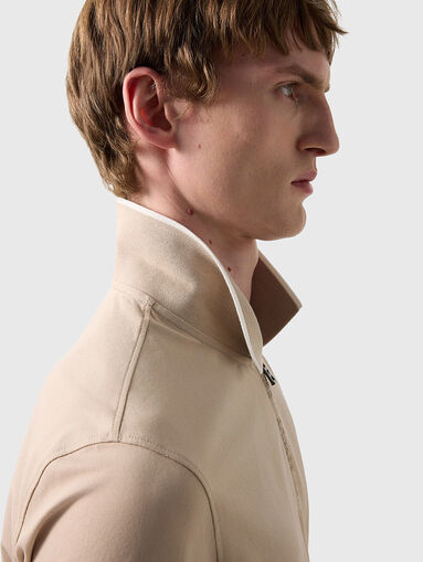 Polo shirt in beige - 5