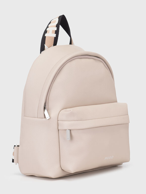 Black backpacks with logo accents - 3