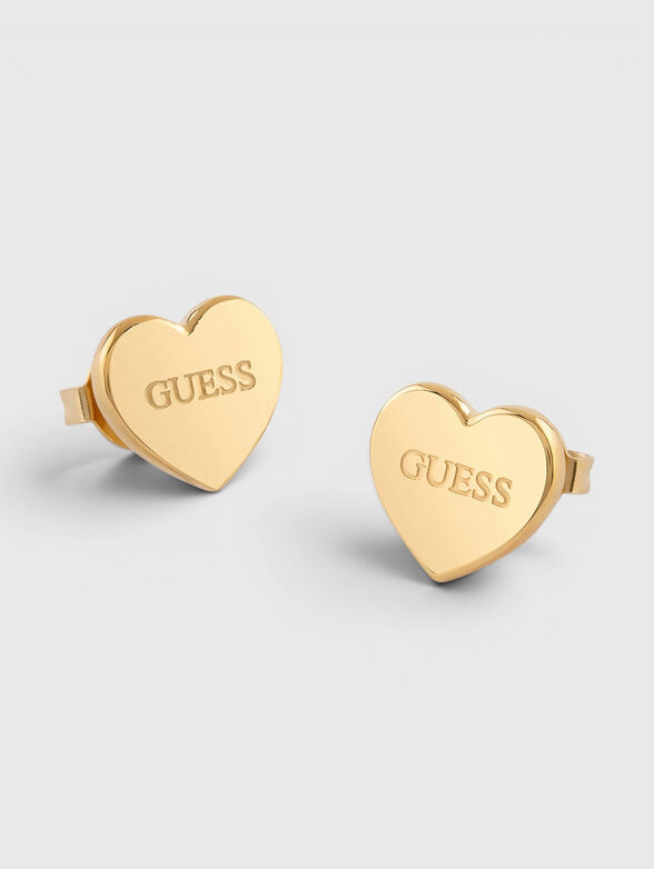 Earrings with logo detail - 1