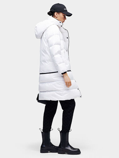 Transformer down coat with hood - 5