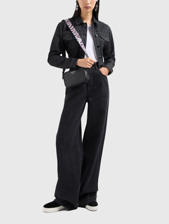 T-shirt with appliqu&eacute;d rhinestones - 2