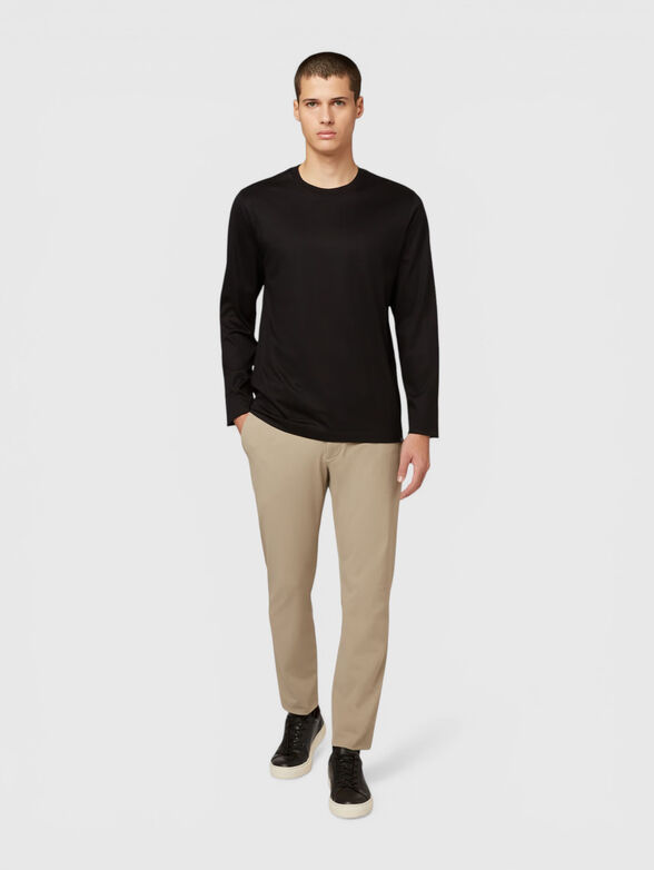 Black cotton blouse - 2