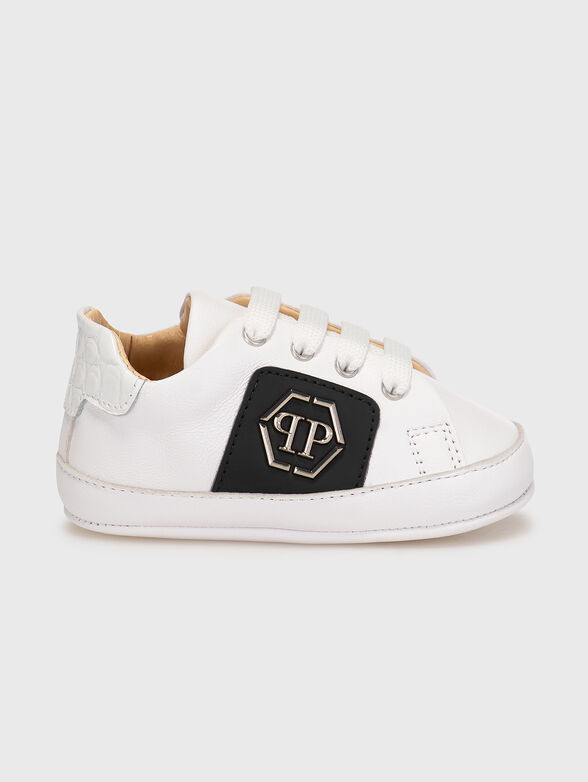 HEXAGON white sneakers - 1