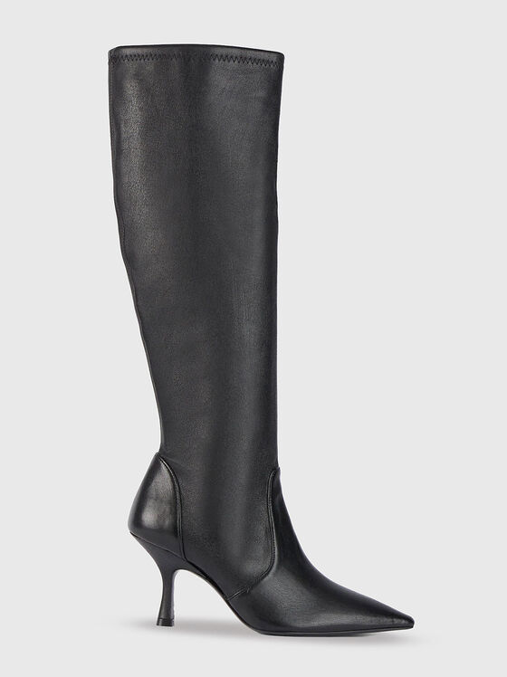 Кожени ботуши NAOMI 75 на ток - 1