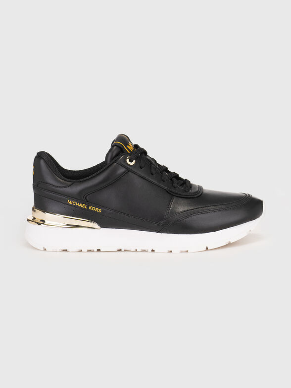 NOVA leather sneakers with contrast sole - 1