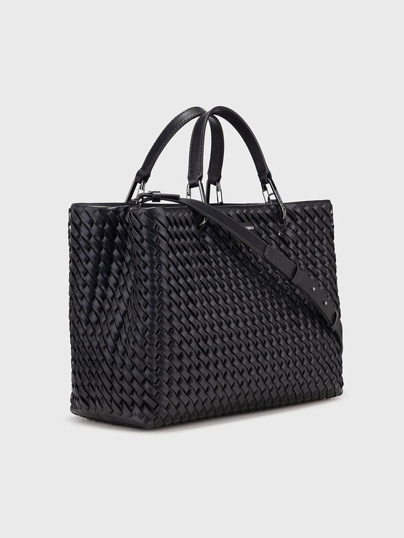 Big leather bag with long strap - 4