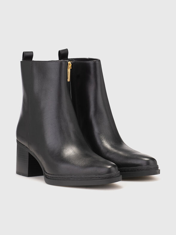Leather heeled boots - 2