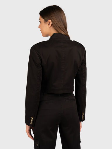 Organic cotton cropped jacket - 3