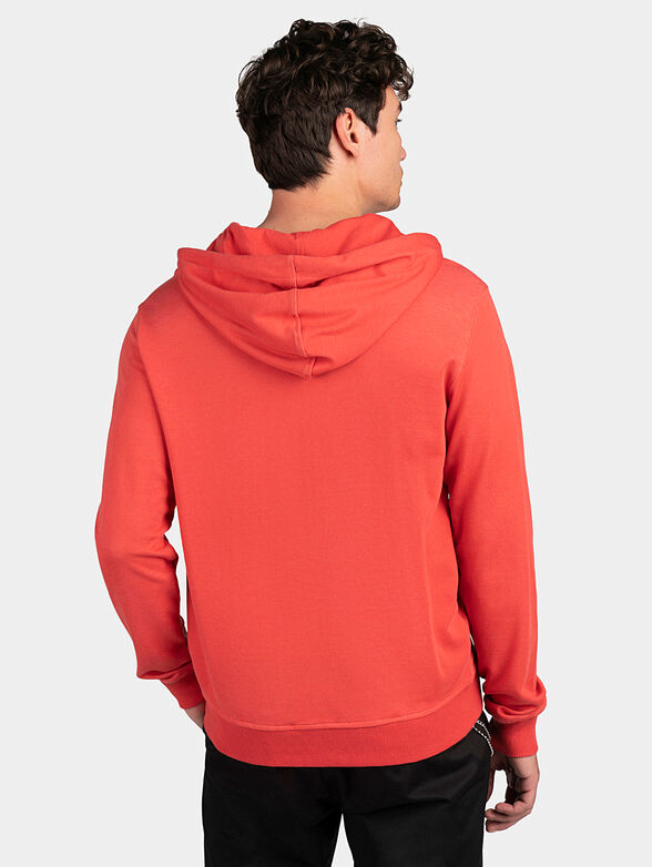Sweatshirt with hood and print  - 3