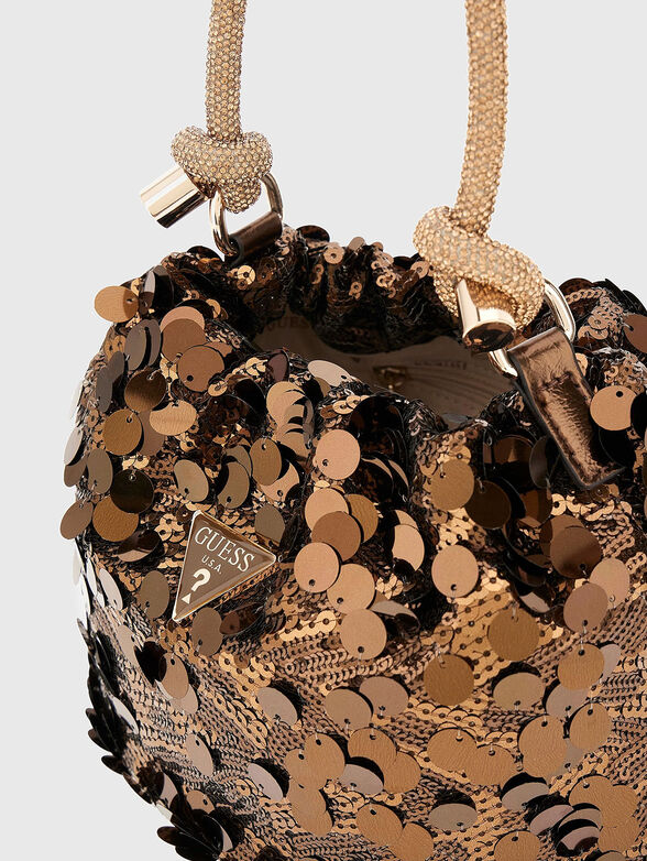 Black sequins bag - 4