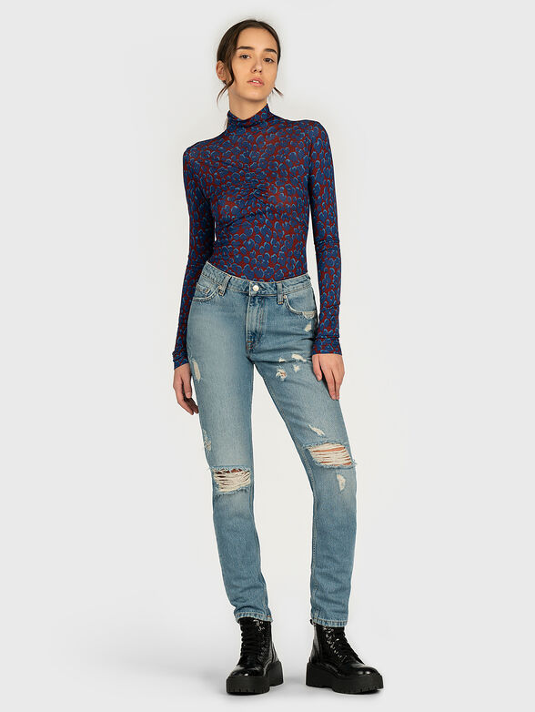HEIDI / THROWBACK High-waisted jeans  - 4